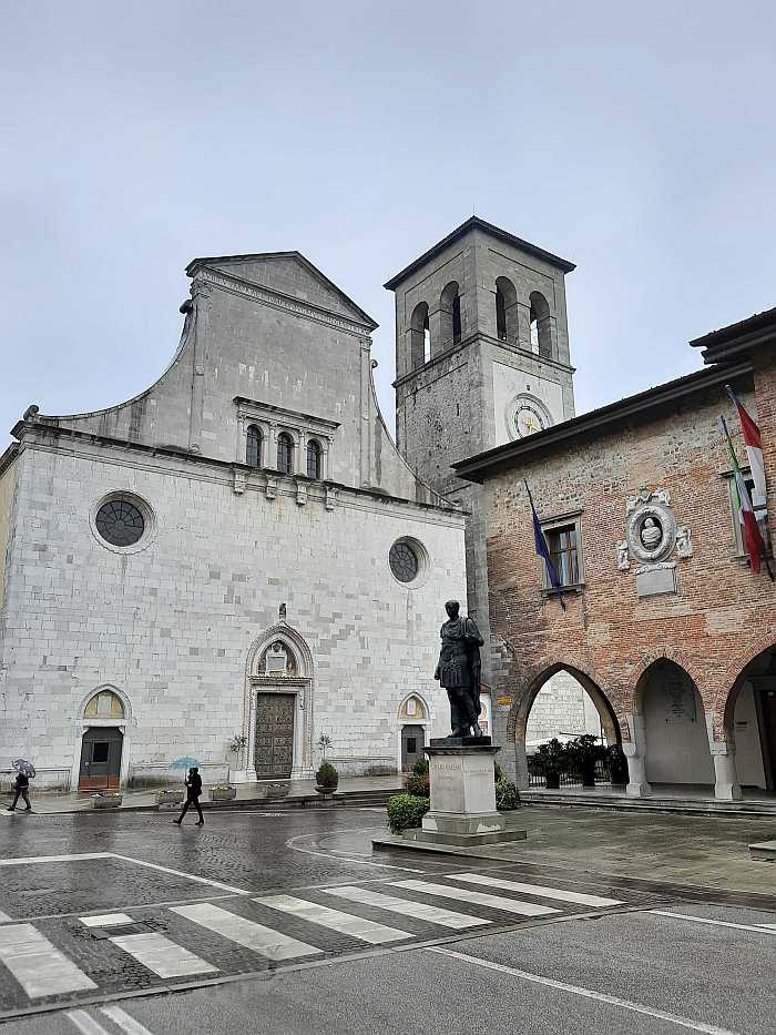 Main square in Cividale del Friuli, Italy.
